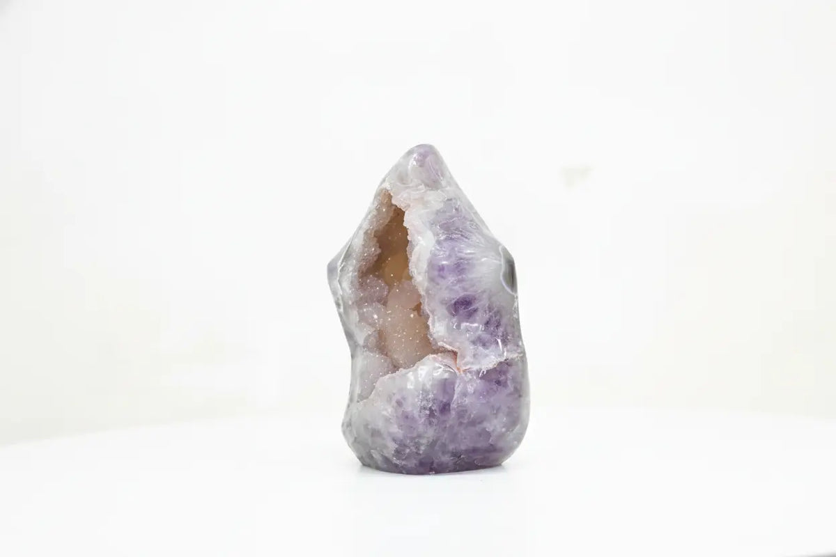 Castor · Rainbow Amethyst Free-Form, Twin Crystal - view 5
