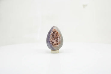 Ceto · Amethyst Egg with Stalactites - view 2
