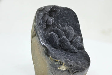 Corvus · Rainbow Amethyst in Black with Calcite - view 2