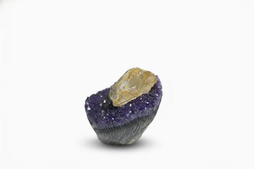 Orion · Amethyst Specimen with Calcite - view 2