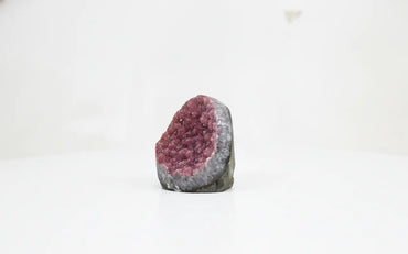 Peony · Cut-Base Amethyst with Pink Sugar Druzy - view 2