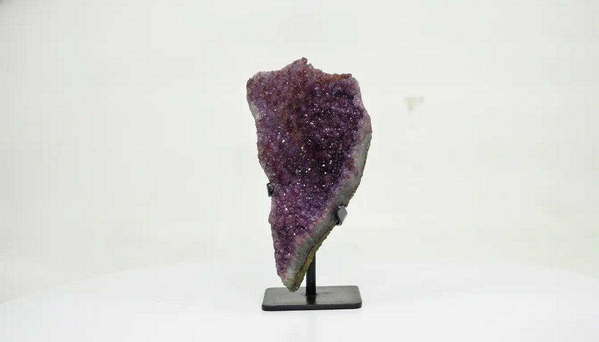 Rowan · Rainbow Pink Amethyst on Iron Base - view 5