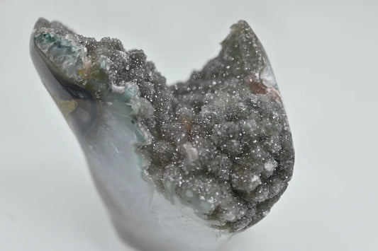 Sorrel · Rainbow Amethyst Cupcake, Fully Polished, Green | Amethystore