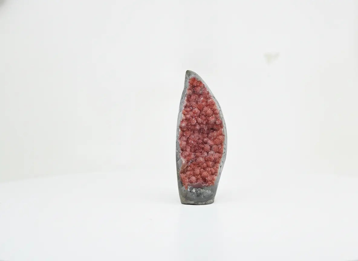 Terra · Amethyst with Red Sugar Druzy - view 5