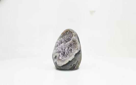 Vega · Cut-Base Amethyst with Stalactite | Amethystore
