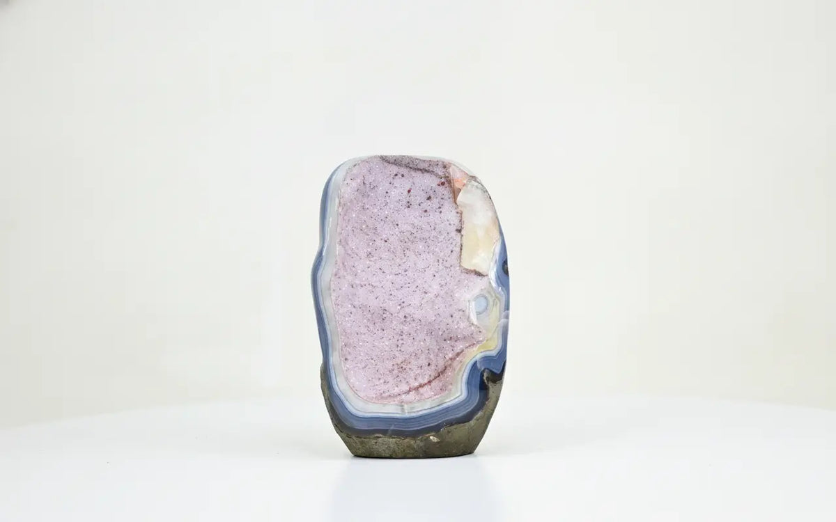 Alba · Rainbow Amethyst in White - view 2
