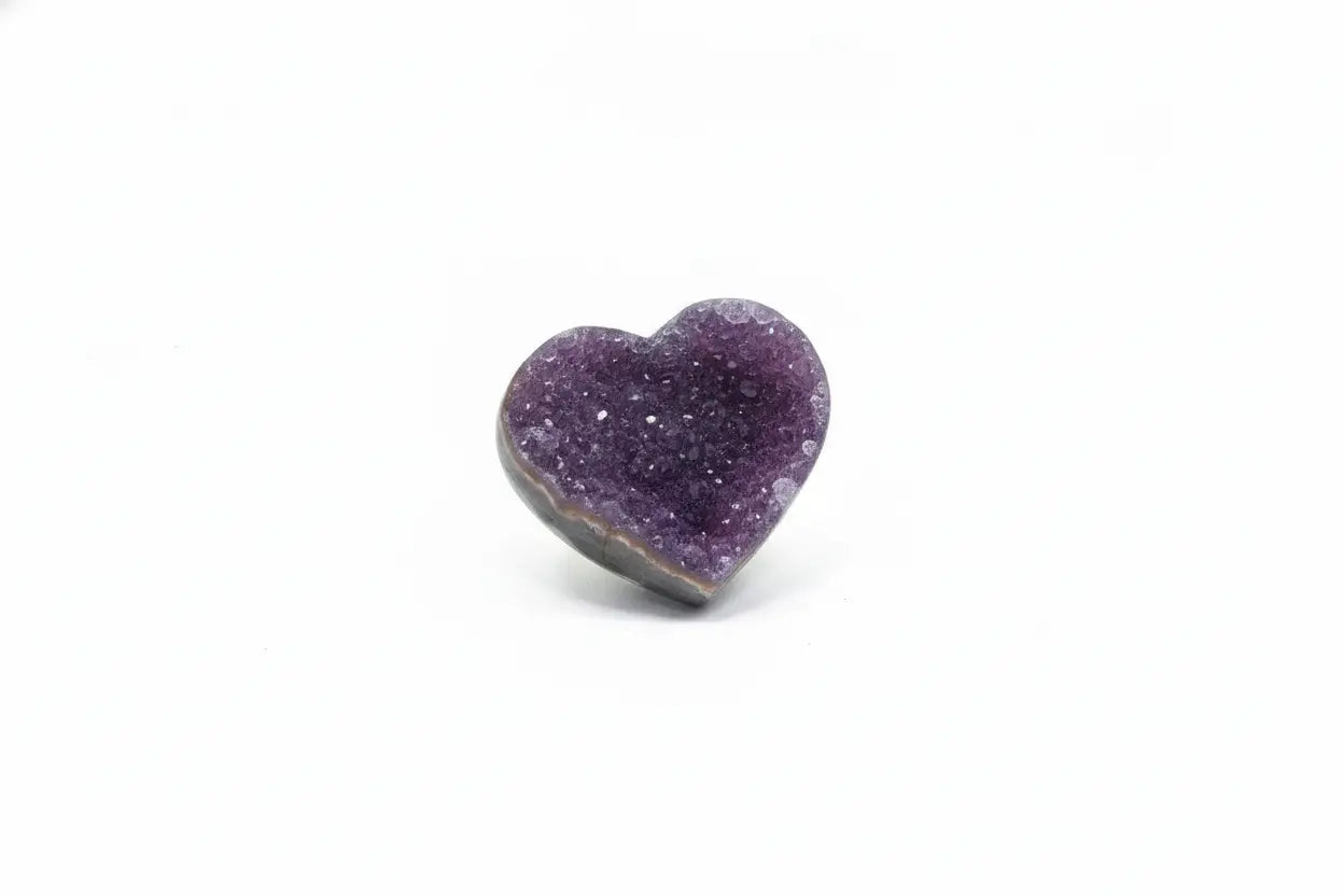 Amity · Rainbow Amethyst Hearts | Amethystore