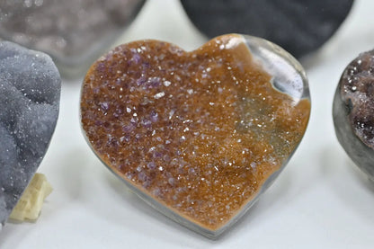 Amity · Rainbow Amethyst Hearts - view 3