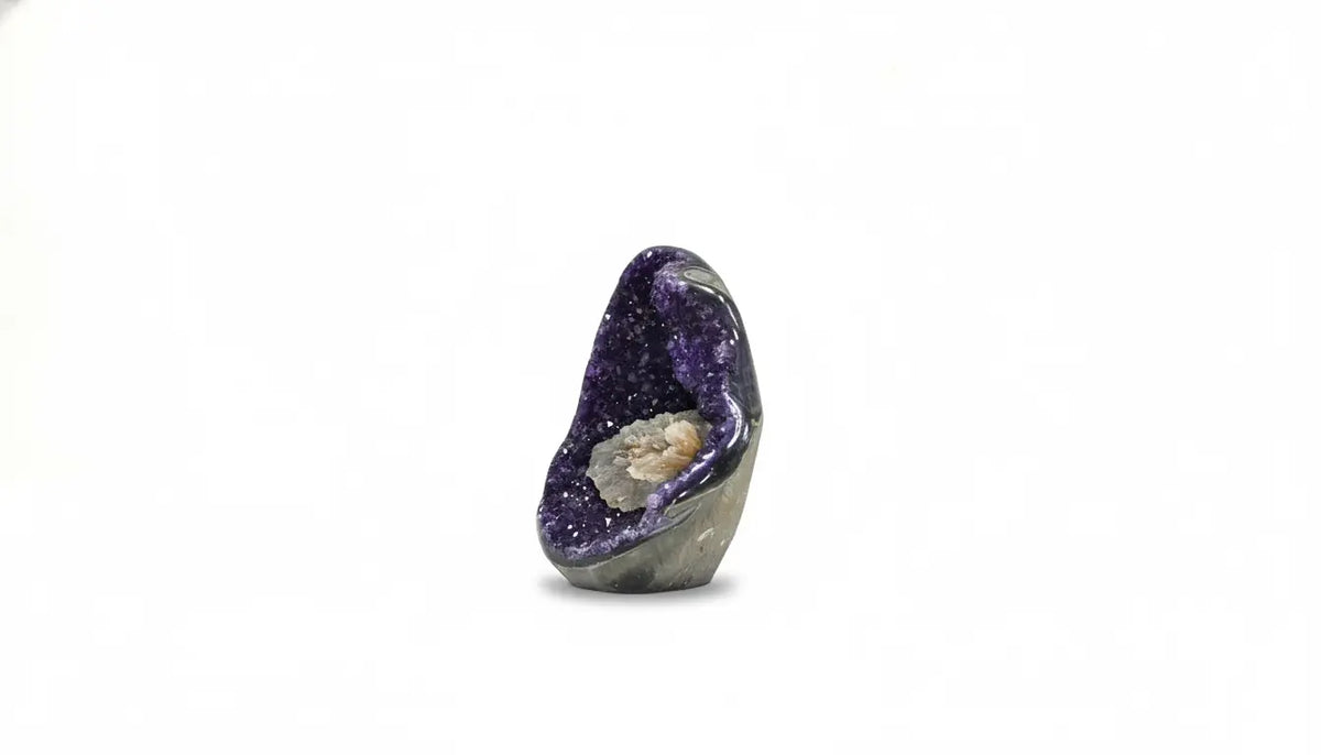 Aspen · Amethyst Piece with Calcite - view 5