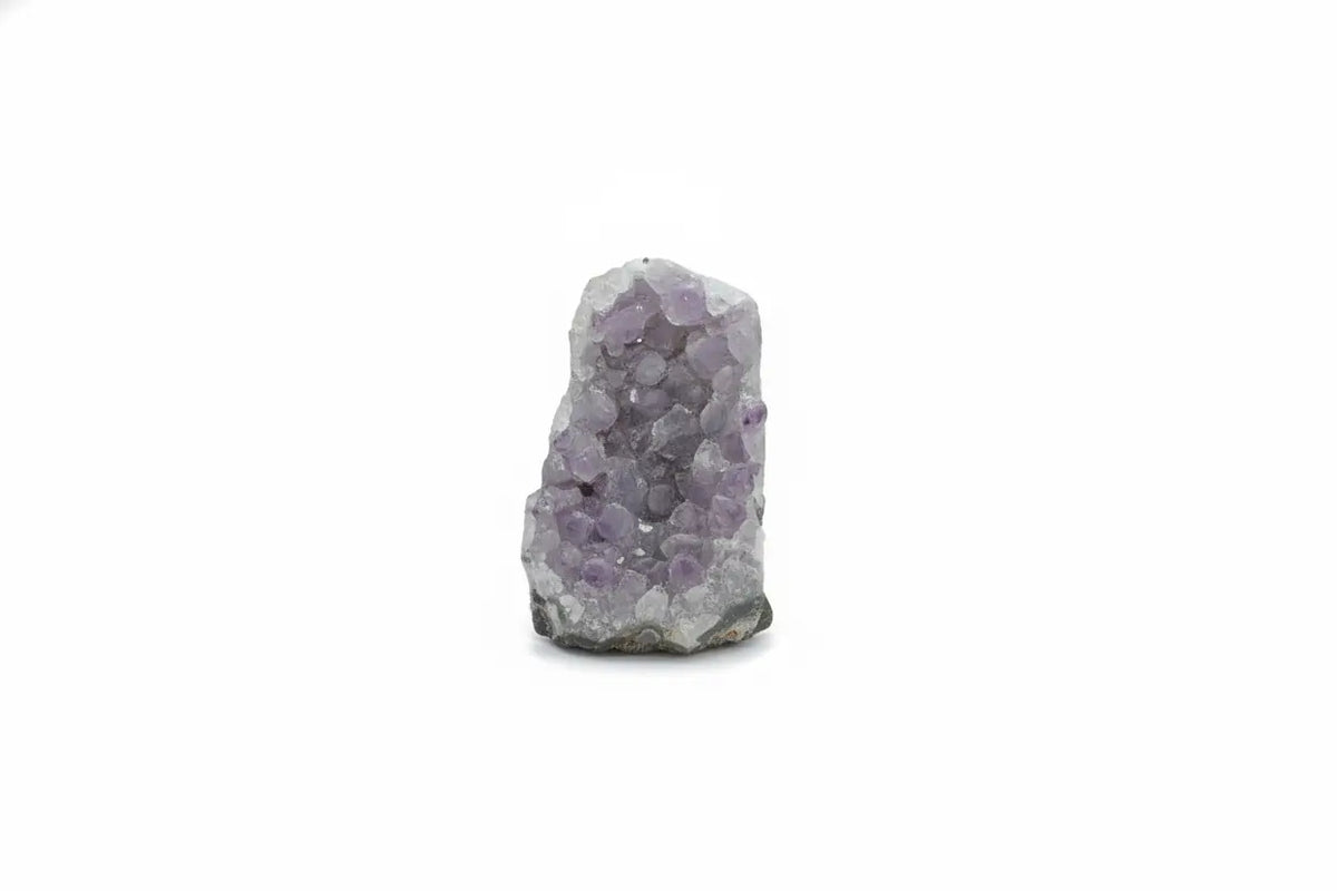 Astraea · Cut-Base Natural Rainbow Amethyst with Sugar Druzy - view 5