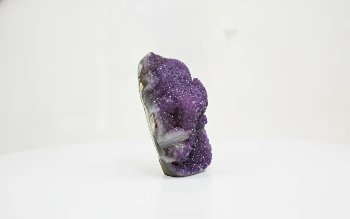 Atlas · Amethyst Specimen with Diverse Natural Formations - view 3