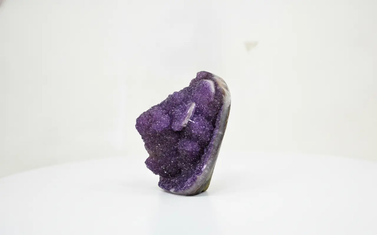 Atlas · Amethyst Specimen with Diverse Natural Formations - view 4