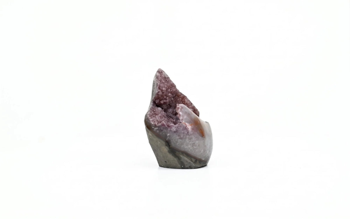 Azalea · Rainbow Amethyst with Pink Sugar Druzy - view 3