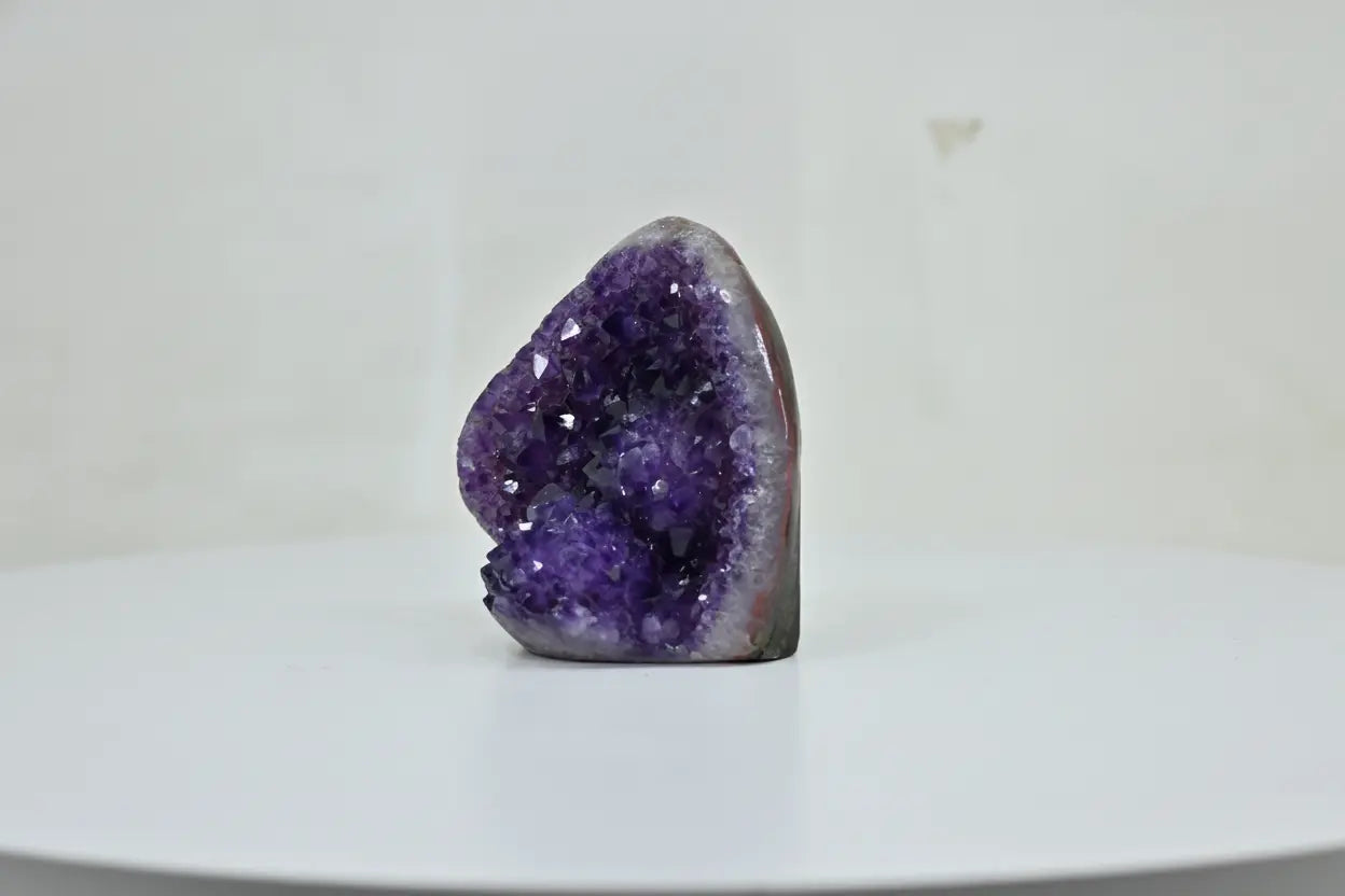 Basalt · Cut-Base Amethyst with Natural Formations | Amethystore