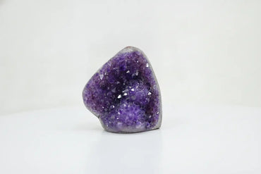 Basalt · Cut-Base Amethyst with Natural Formations - view 2