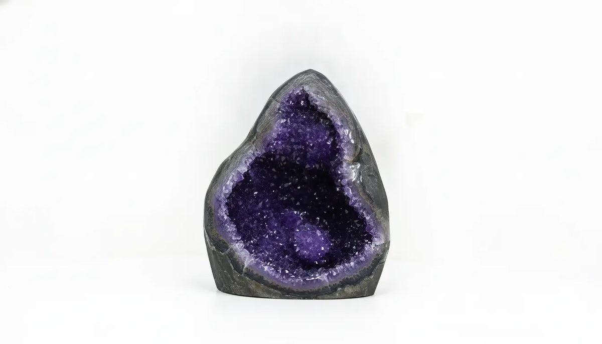 Caldera · High-Grade Amethyst Cavity with Interior Formations | Amethystore