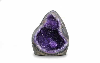 Caldera · High-Grade Amethyst Cavity with Interior Formations - view 4