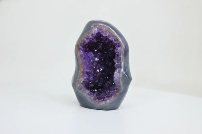 Calypso · Fully Polished Amethyst Free-Form with Cavity - view 2