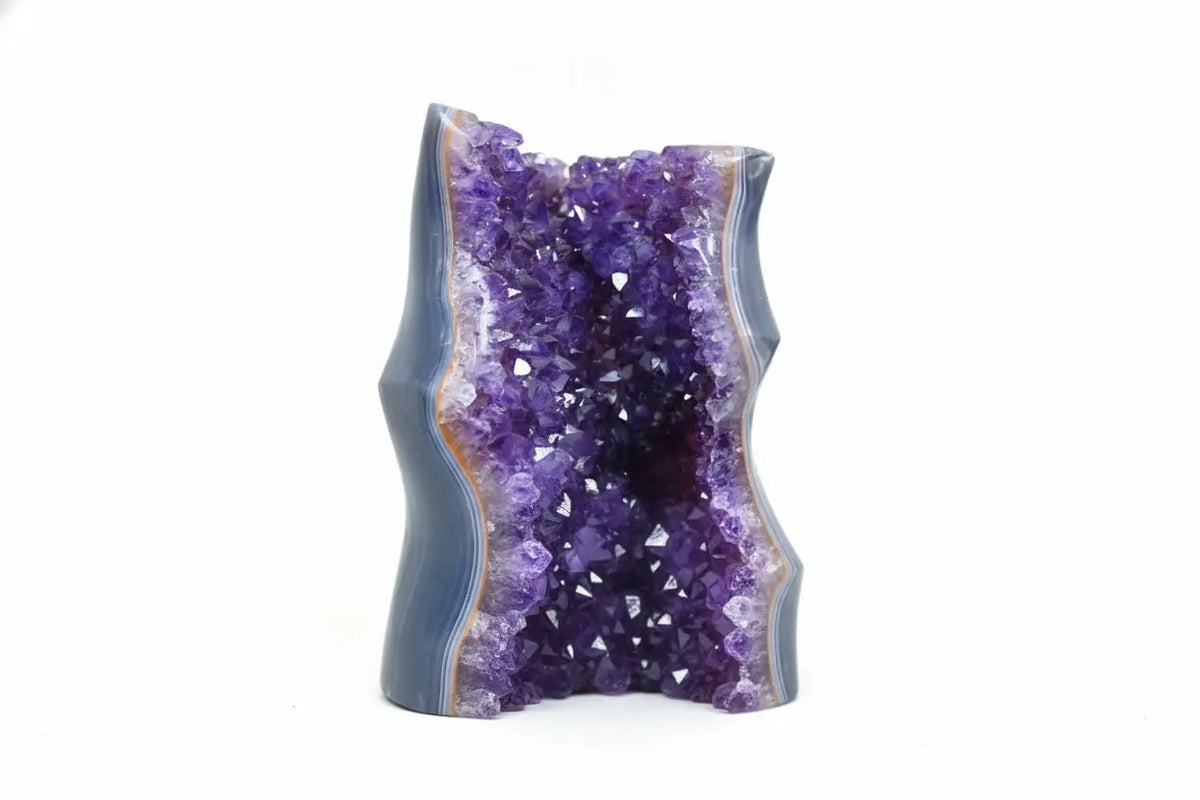 Calypso · Fully Polished Amethyst Free-Form with Cavity - view 4
