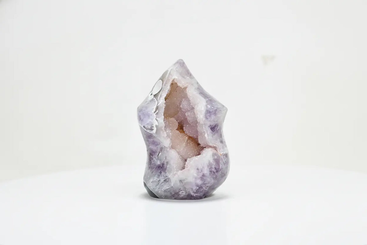 Castor · Rainbow Amethyst Free-Form, Twin Crystal | Amethystore