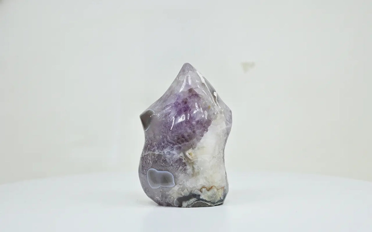 Castor · Rainbow Amethyst Free-Form, Twin Crystal - view 3