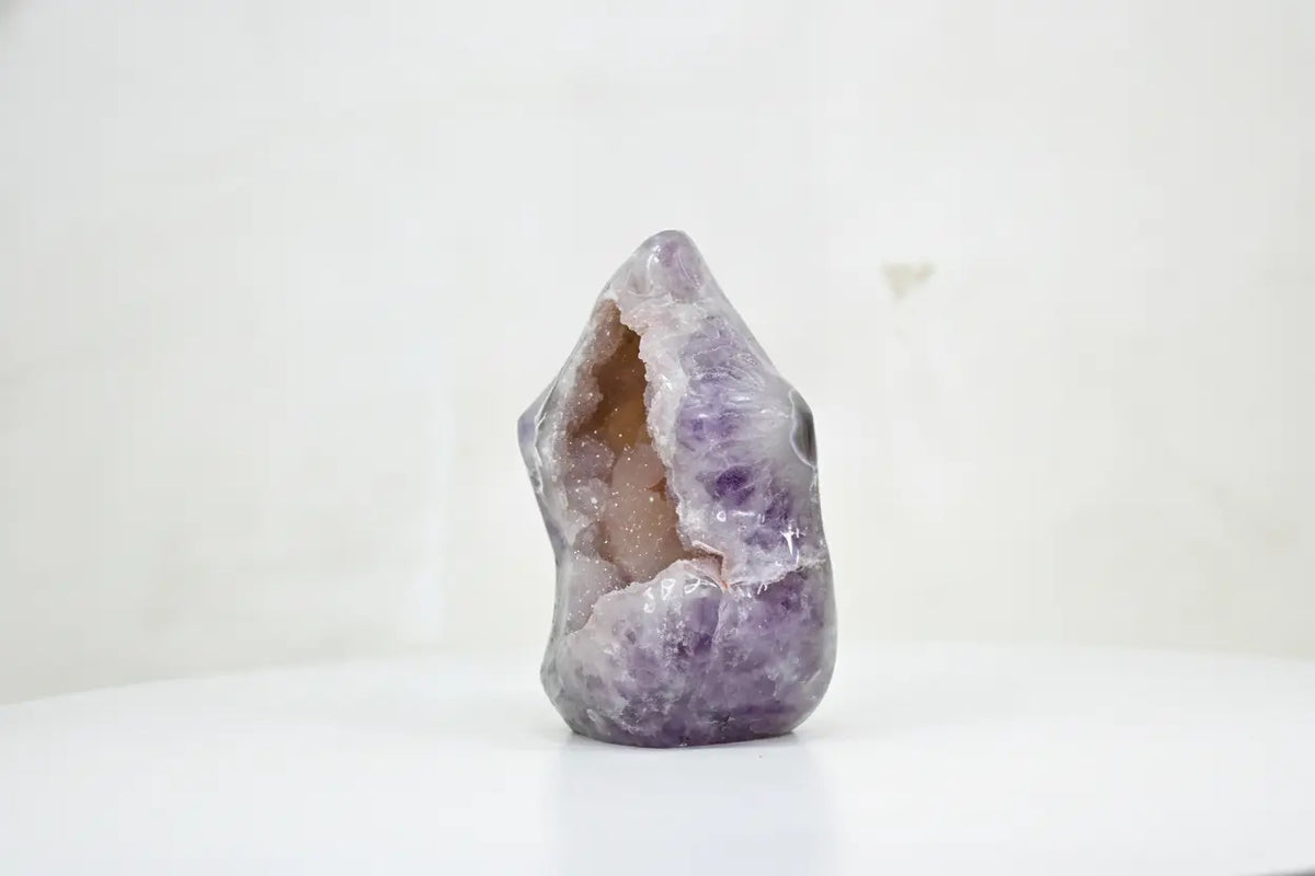 Castor · Rainbow Amethyst Free-Form, Twin Crystal - view 4