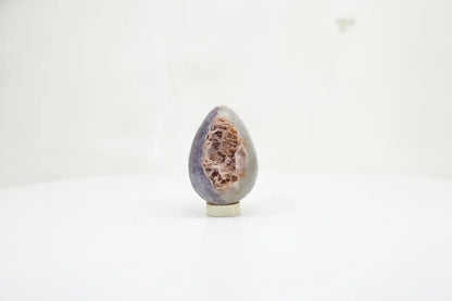 Ceto · Amethyst Egg with Stalactites - view 2