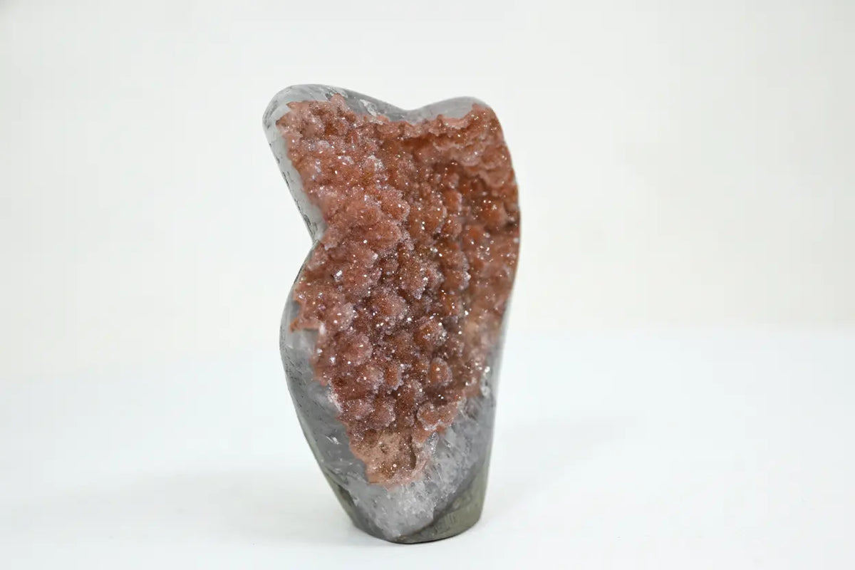 Cinder · Amethyst with Red Sugar Druzy - view 4