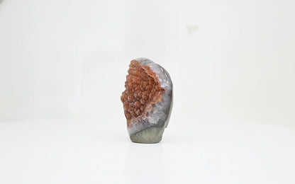 Cinder · Amethyst with Red Sugar Druzy - view 5