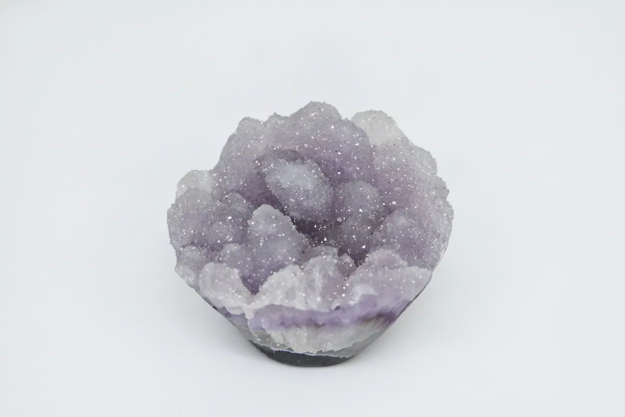 Clover · Rainbow Amethyst Cupcake with Sugar Druzy | Amethystore
