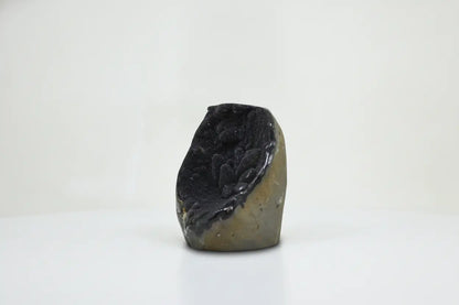 Corvus · Rainbow Amethyst in Black with Calcite - view 3