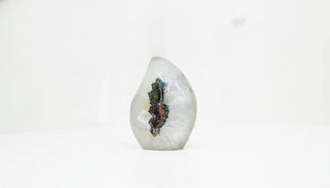 Cypress · Fully Polished Green Quartz Flame - view 2