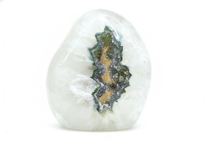 Cypress · Fully Polished Green Quartz Flame - view 3