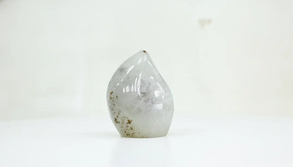Cypress · Fully Polished Green Quartz Flame - view 4