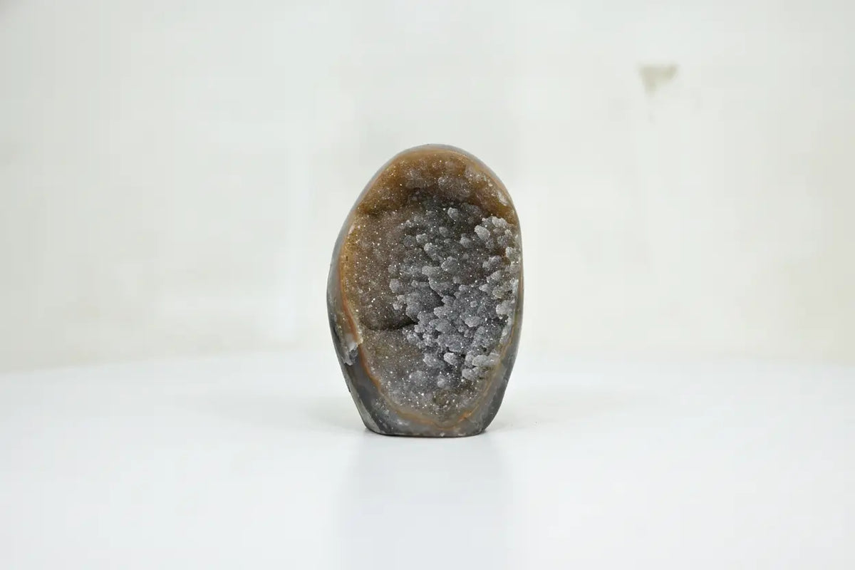 Draco · Cut-Base Amethyst with Fine Stalactites - view 4