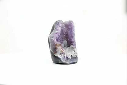 Erebus · Polished Agate with Amethyst & Calcite Cavity - view 2