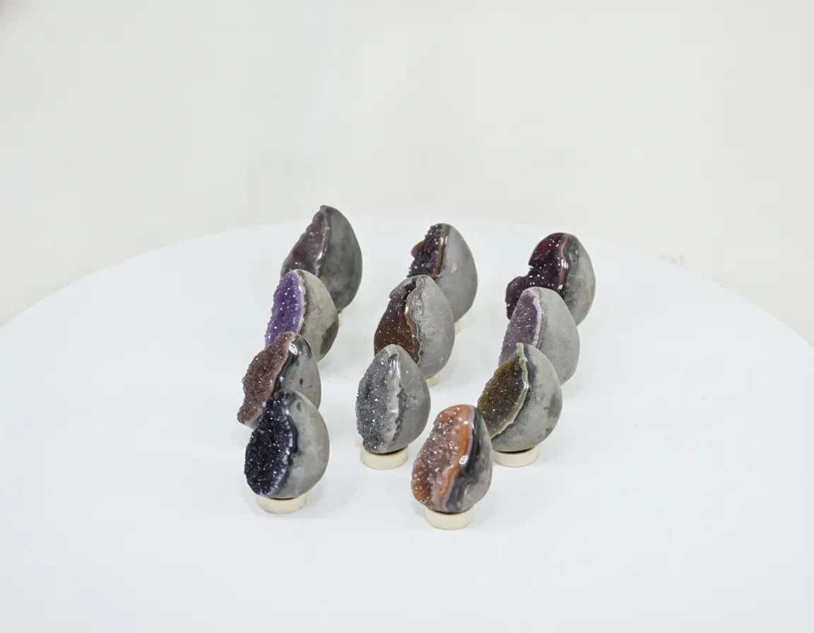 Halo · Rainbow Amethyst Mini Egg Lot - view 5