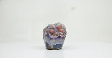 Hazel · Rainbow Amethyst Cupcake with Sugar Druzy - view 2