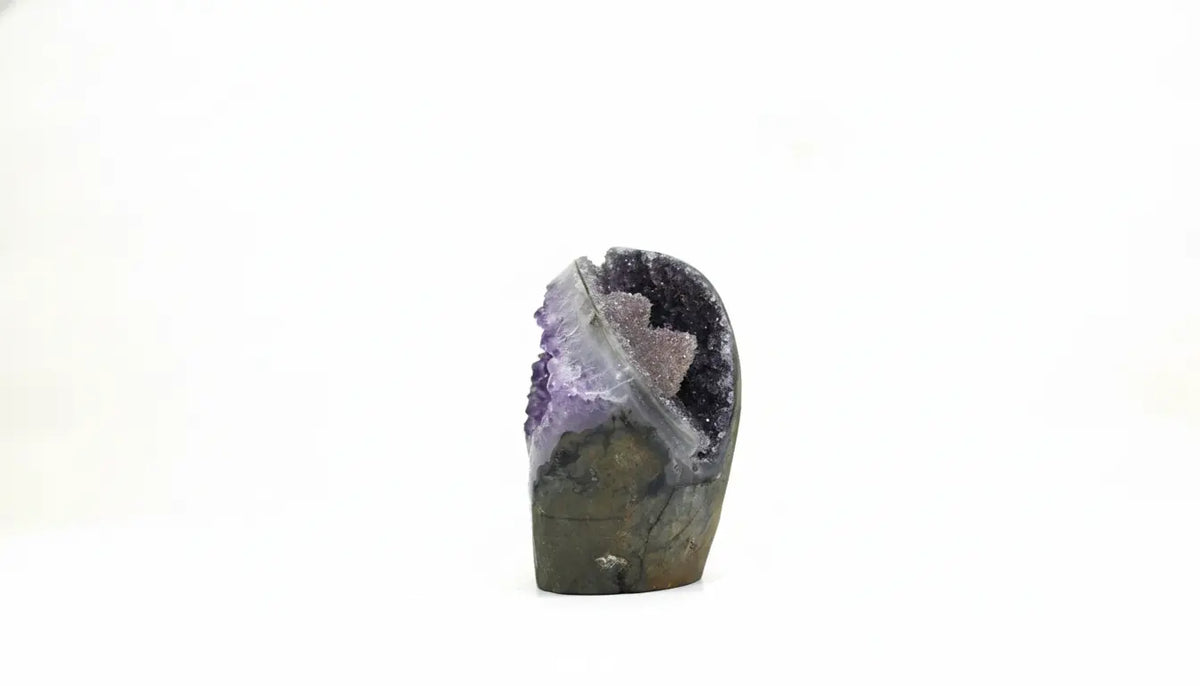 Janus · Two-Faced Amethyst Piece - view 4