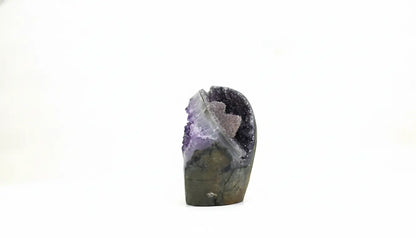 Janus · Two-Faced Amethyst Piece - view 4