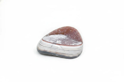 Jasper · Amethyst Formations with Jasper Banding - view 4