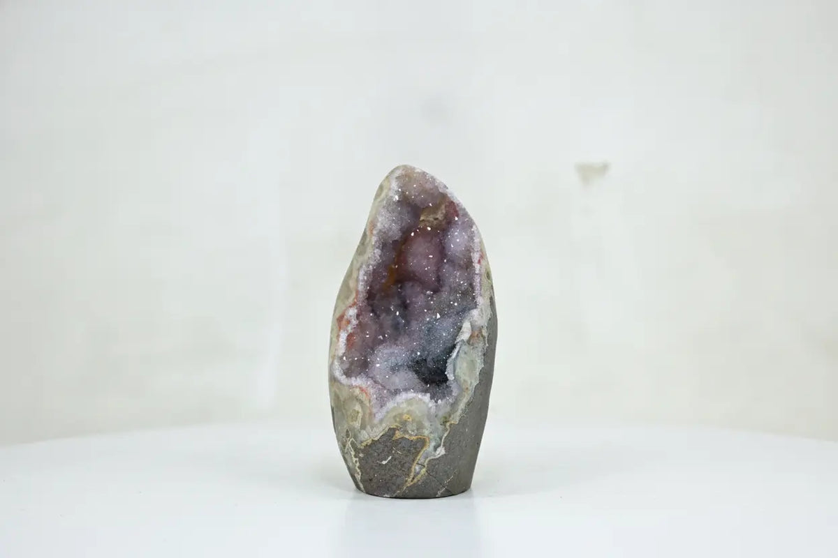 Linden · Rainbow Amethyst with Calcite - view 3