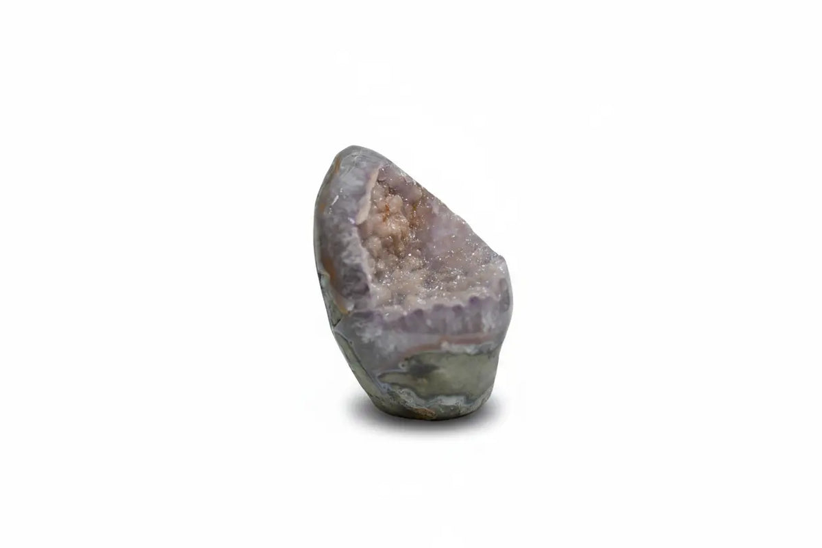 Marigold · Rainbow Amethyst with Orange Sugar Druzy - view 3