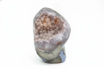 Marigold · Rainbow Amethyst with Orange Sugar Druzy - view 4