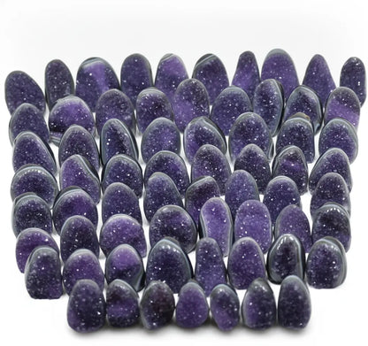 Mosaic · Mini Cut-Base Agate & Amethyst Lot - view 3