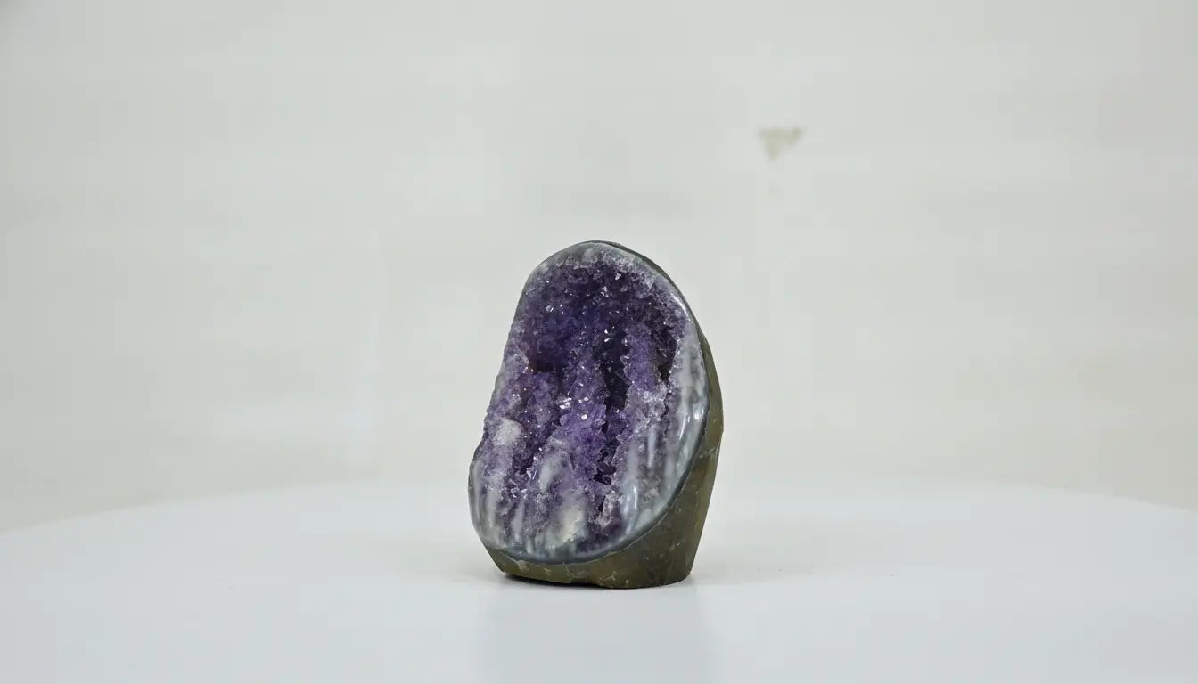 Nerissa · Amethyst Piece with Stalactites | Amethystore