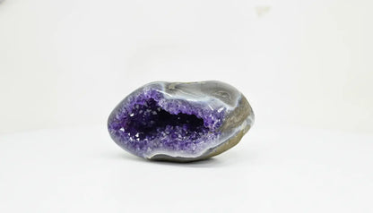 Nyx · Polished Amethyst Geode, Deep Purple - view 4