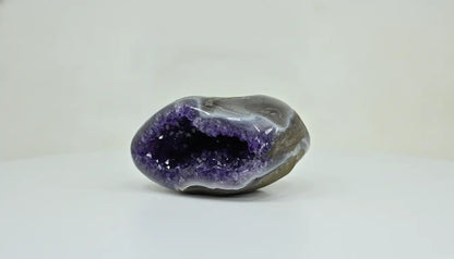 Nyx · Polished Amethyst Geode, Deep Purple - view 5