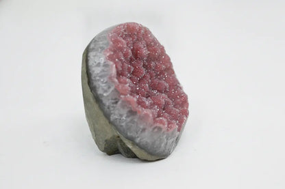Peony · Cut-Base Amethyst with Pink Sugar Druzy - view 4