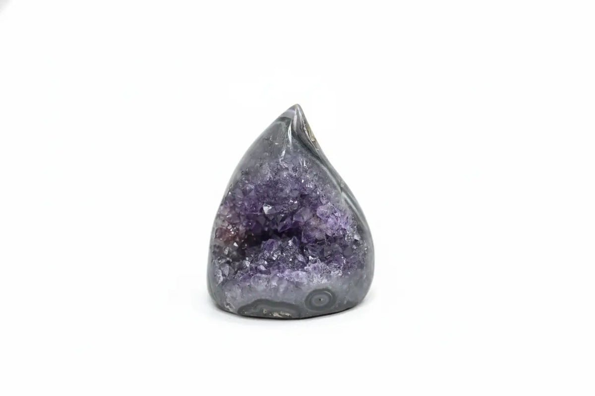 Pyre · Lot of Fully Polished Amethyst Flames | Amethystore